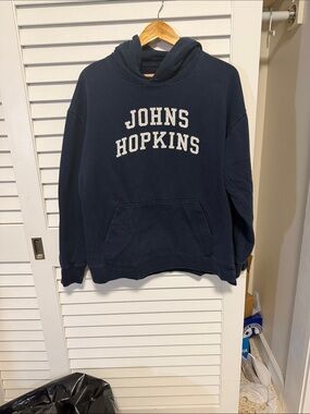 League Navy Johns Hopkins Hoodie